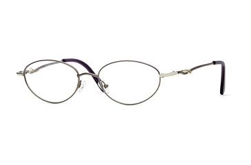 Image of Calligraphy Collections Angelou SESC ANGE00 Single Vision Prescription Eyewear - Violet/gold SESC ANGE005235 VI