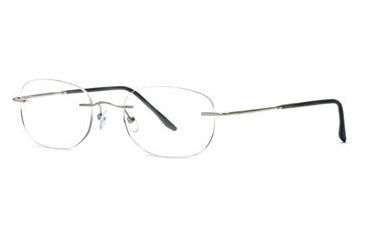 Image of Calligraphy Collections Velocity SESC VELO00 Bifocal Prescription Eyeglasses - Silver SESC VELO005440 SV