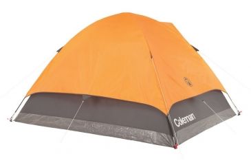 Image of Coleman Signature Moraine Park 4-Person Fast Pitch Dome Tent W/ Rainfly, Gray, 9 x 7 ft 2000018086