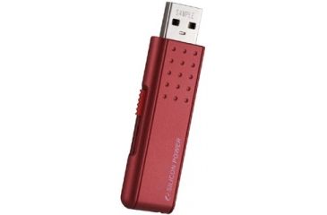 Image of Silicon Power TOUCH 212 Red USB Flash Drive - 1GB / 2GB / 4GB