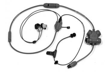 Image of Silynx Clarus Headset, w/ CA0128-09 adaptor cable, Black CLAR-B-H-001