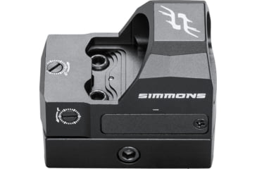 Image of Simmons SPTRD125 Pro Target 1 X 25mm Reflex Red Dot Matte Black 1x25mm
