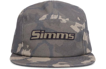 Image of Simms Fishing Products Simms Camper Cap - Men's, Regiment Camo Olive Drab, One Size, simms-camper-cap