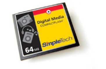 Image of SimpleTech Compact Flash 64MB Card