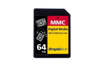 Image of SimpleTech MultiMediaCard (MMC) 64MB