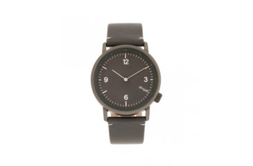 Image of Simplify The 5500 Leather-Band Watch, Gunmetal/Charcoal, SIM5506