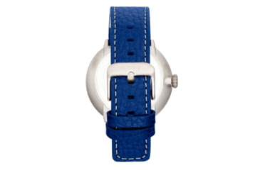 Image of Simplify The 7100 Leather-Band Watch w/Date, Blue/Blue, One Size, SIM7104