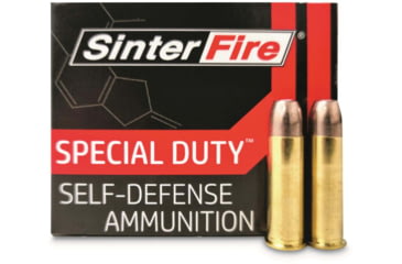 Image of SinterFire Special Duty Self-Defense 38Spcl 110 Grain Hollow Point Frangible Brass Cased Pistol Ammo, 20 Rounds, SF38110SD(200)