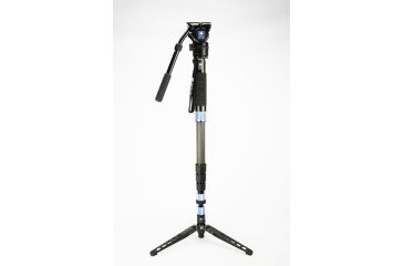 Image of Sirui P424Sr Monopod + Vh10X Head, Gray SUP424SR-VH10X