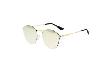 Image of Sixty One Sunglasses Picchu Polarized Sunglasses, Gold/Gold, One Size, SIXS143GG