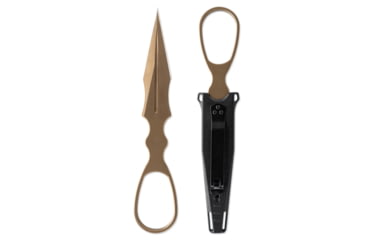 Image of Skallywag Tactical D2 Dagger Fixed Blade Knife, 2.5 in, D2, Dagger Blade, Tan, D2 Dagger-Tan