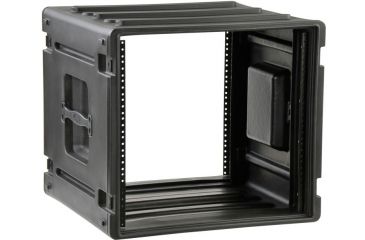 Image of SKB Cases 10U Space Roto Molded Rack, Black, 23 in. X 23 in. X 21 in. 1SKB-R10U