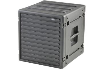 Image of SKB Cases 12U Space Roto Molded Rack, Black, 25 in. X 24 in. X 24 in. 1SKB-R12U