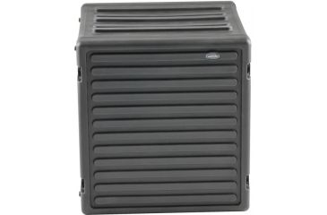 Image of SKB Cases 12U Space Roto Molded Rack, Black, 25 in. X 24 in. X 24 in. 1SKB-R12U