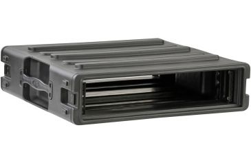 Image of SKB Cases 2U Space Roto Molded Rack, Black, 23 in. X 23 in. X 6 1/2 in. 1SKB-R2U