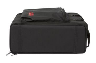 Image of SKB Cases 3U Soft Rack Case w/Steel Rails, Heavy Duty zippers, Outer pocket, Shoulder straps, Black, 17.5in x 20.75in x 8.75in 1SKB-SC193U
