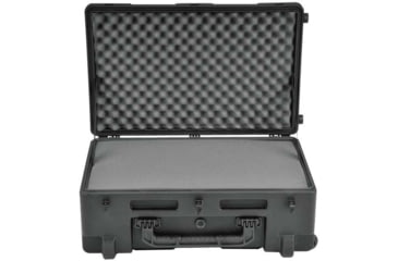 Image of SKB Cases Cases Roto Mil-Std Waterproof Case 10 Deep with wheels &amp; pull handle 28 x 17 x 10, Cubed Foam, 3R2817-10B-CW
