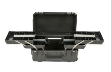 Image of SKB Cases iSeries 2011-7 Waterproof Utility Case w/ Tool Trays, Black, 23 1/4&quot; x 14 3/4&quot; x 9 1/2&quot; 3i-2011-7B-TR