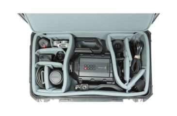 Image of SKB Cases iSeries Case w/Think Tank Designed Zippered, Removeable Divider interior, Black, 19.5in x 10.5in x 7in 3i-2011-7DZ