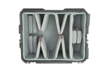 Image of SKB Cases iSeries Case with Think Tank Designed Video Dividers and Lid Organizer, Black, 21in x 16in x 10in 3i-2217-12DL
