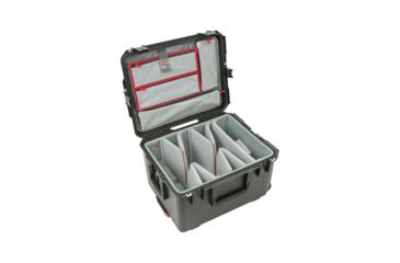 Image of SKB Cases iSeries Case with Think Tank Designed Video Dividers and Lid Organizer, Black, 21in x 16in x 10in 3i-2217-12DL