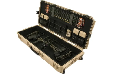 Image of Mathews iSeries Deluxe Large Parallel Limb Bow Case, Desert Tan, 3i-4217-MPLPT