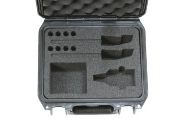 Image of SKB Cases Mil Std. Waterproof Sennheiser SW Wireless Mic Case, Black, 10 3/4 x 9 3/4 x 9 3/4 3I0907-4-SWK