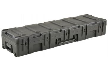 Image of SKB Cases R Series 6416-8 Waterproof Utility Case with Wheels, Black, 64 3/4" x 18 1/4" x 10" 3R6416-8B-EW