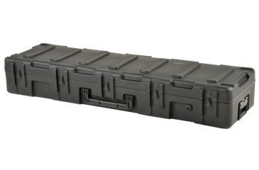 Image of SKB Cases R Series 6416-8 Waterproof Utility Case with Wheels, Black, 64 3/4" x 18 1/4" x 10" 3R6416-8B-EW