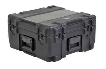 Image of SKB Cases Roto Mil-Std Waterproof Case, 22x22x12in - No Foam Pull Handle, Wheels 3R2222-12B-EW