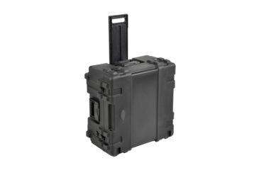 Image of SKB Cases Roto Mil-Std Waterproof Case, 22x22x12in - No Foam Pull Handle, Wheels 3R2222-12B-EW