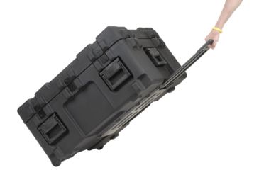 Image of SKB Cases Roto Mil-Std Waterproof Case 15 Deep (empty w/ pull handle and wheels) 30 x 25 x 15 3R3025-15B-EW