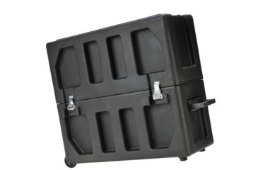 Image of SKB Cases Roto Molded LCD screen case with universal convoluted foam insert, tow handle and wheels, fits 20 to 26 screens 3SKB-2026