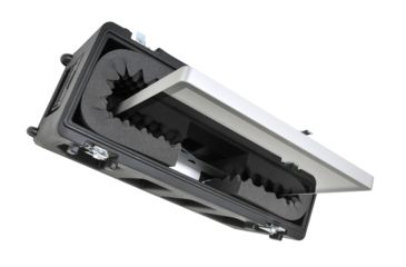 Image of SKB Cases Roto Molded LCD screen case with universal convoluted foam insert, tow handle and wheels, fits 20 to 26 screens 3SKB-2026