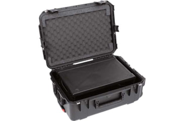 Image of SKB Cases Seres Case Wth Removeable 2U Injecton Molded 13in Deep Rack Cage, Tsa Latches, Wheels, 3I-2215M82U