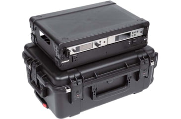 Image of SKB Cases Seres Case Wth Removeable 2U Injecton Molded 13in Deep Rack Cage, Tsa Latches, Wheels, 3I-2215M82U