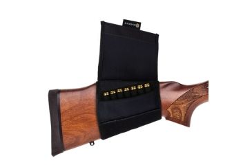 Image of Slicker AmmoSlicker Buttstock Ammo Holder for Large Caliber Ammo, Stealth Shadow, SK-AMFD07-D18