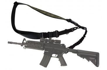 Image of Slicker AR Sling 60in 1 or 2 Point Weapon Sling, Black, Medium SK-ARS02-G10
