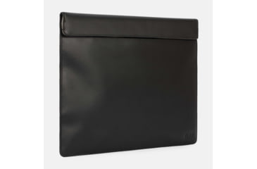 Image of SLNT Faraday Laptop Sleeve, Black Leather, 13/14in, SPS-L13BL