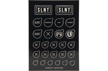Image of SLNT Privacy Stickers For Phones/Laptops, Black, SPA-PSB