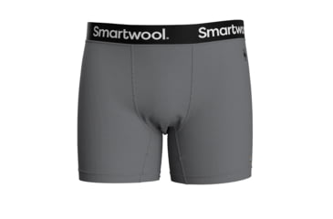 Image of Smartwool Boxer Brief Boxed - Mens, Medium Gray Heather, Medium, SW0169960841-M