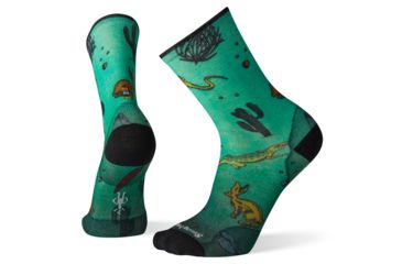 Image of Smartwool Curated Barrens Crew Socks - Mens, Multi Color, Large, SW004027150-L