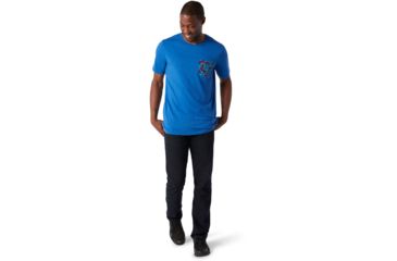 Image of Smartwool Merino 150 Pocket Tee - Mens, Light Alpine Blue, Extra Large, SW015153C31-XL