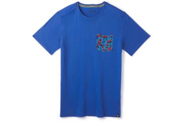 Image of Smartwool Merino 150 Pocket Tee - Mens, Light Alpine Blue, Extra Large, SW015153C31-XL