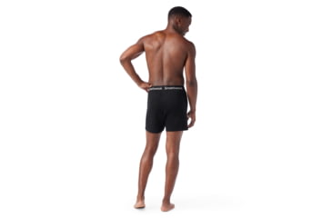 Image of Smartwool Merino Boxer Boxed - Mens, Black, 2XL, SW0170070011XXL000