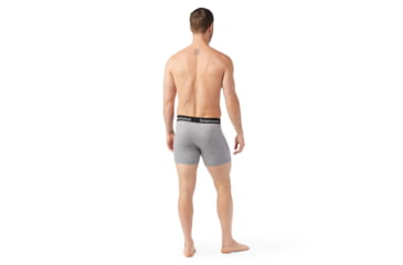 Image of Smartwool Merino Boxer Brief Boxed - Mens, Light Gray Heather, 2XL, SW0169985451XXL000