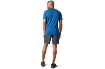 Image of Smartwool Merino Sport 150 Hidden Pocket Tee - Mens, Alpine Blue, Small, SW000371B25S