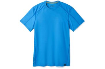 Image of Smartwool Merino Sport 150 Hidden Pocket Tee - Mens, Ocean Blue, Large, SW000371D15-L