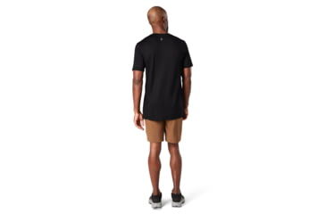 Image of Smartwool Merino Sport 150 Mount Hood Moon Graphic Tee - Mens, Black, Medium, SW016446001M