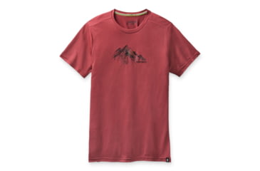 Image of Smartwool Merino Sport 150 Rocky Range Graphic Tee - Mens, Masala, Large, SW000796D42L
